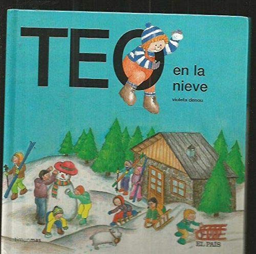 Teo en la nieve