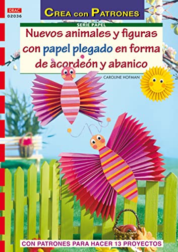 Nuevos animales y figuras con papel plegado en forma de acordeón y abanico