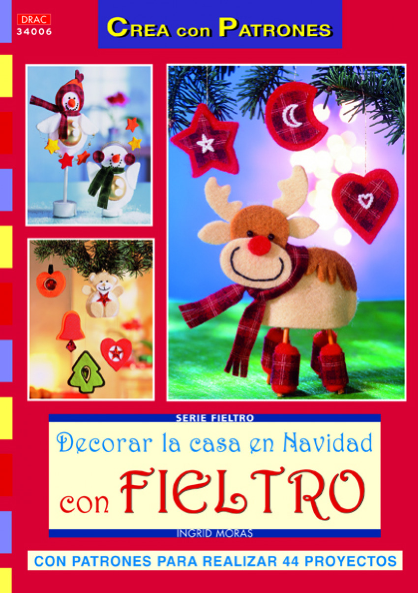 Decorar la casa en Navidad con fieltro