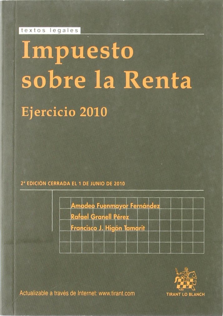Impuesto sobre la Renta Ejercicio 2010
