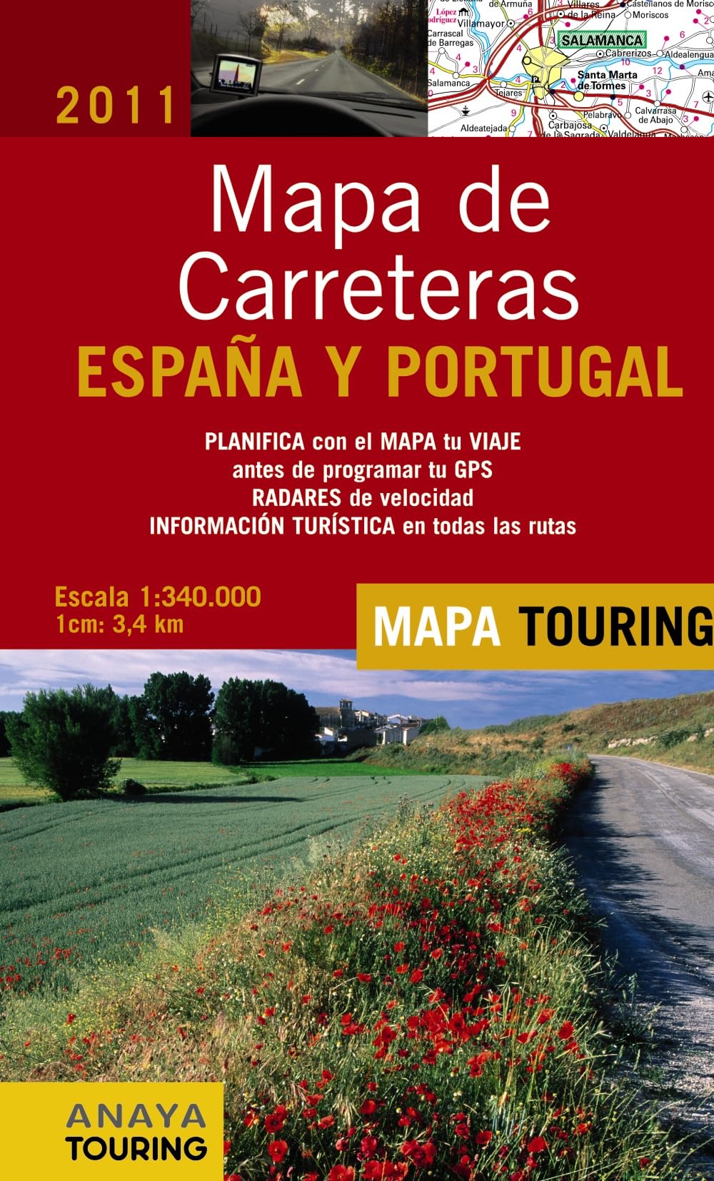 Mapa de Carreteras de España y Portugal