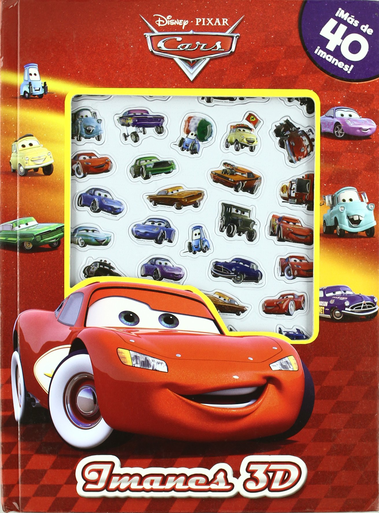 Imanes 3D. Cars