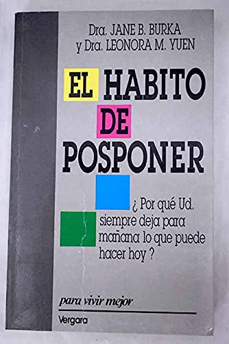 El hábito de posponer