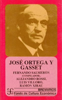 José Ortega y Gasset