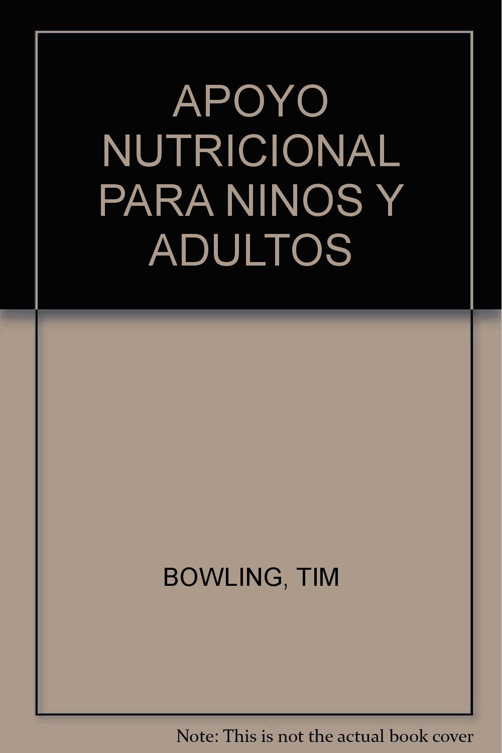 Apoyo nutricional para niños y adultos