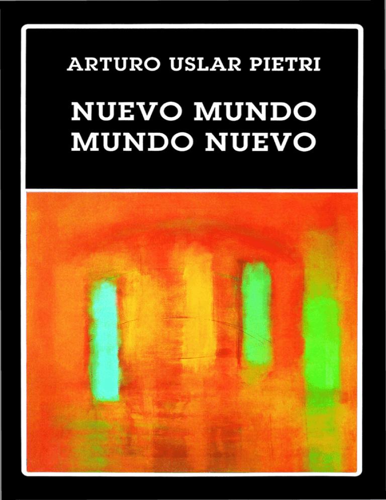 Nuevo mundo, mundo nuevo