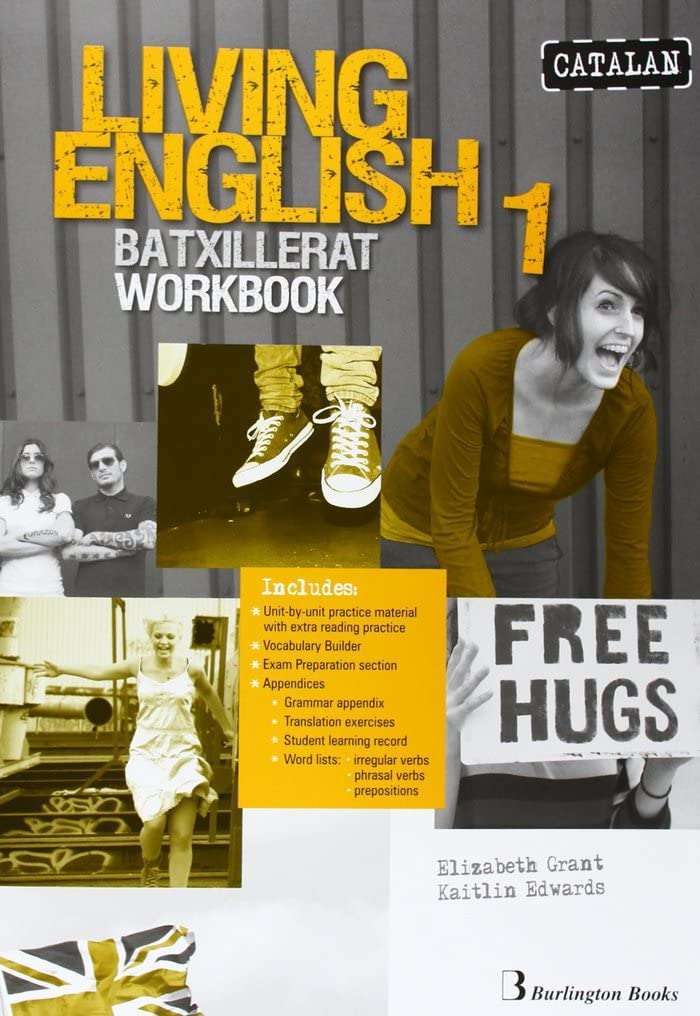 Living English 1 Bach Wb Catalan Ed.14 Burlington Books - 9789963489930